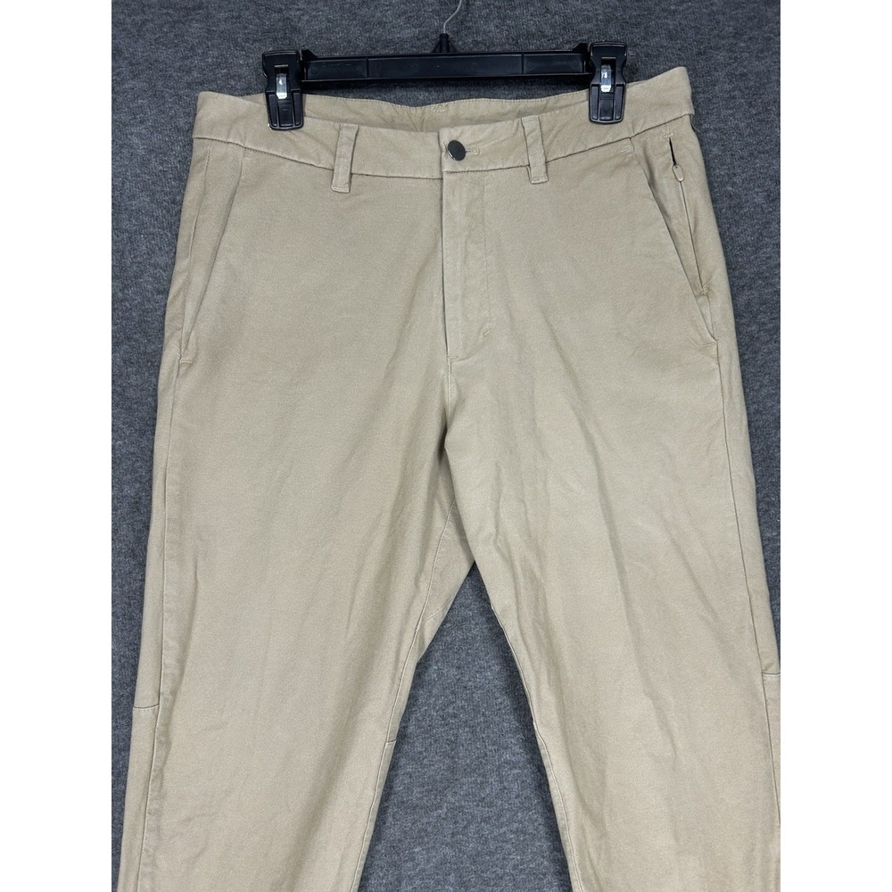 Lululemon Commission Pant Mens 32x31 Earth Dye Sand Slim Fit Chino - Picture 2 of 10